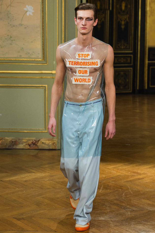 Walter Van Beirendonck Reacts to His Own Runway Shows 